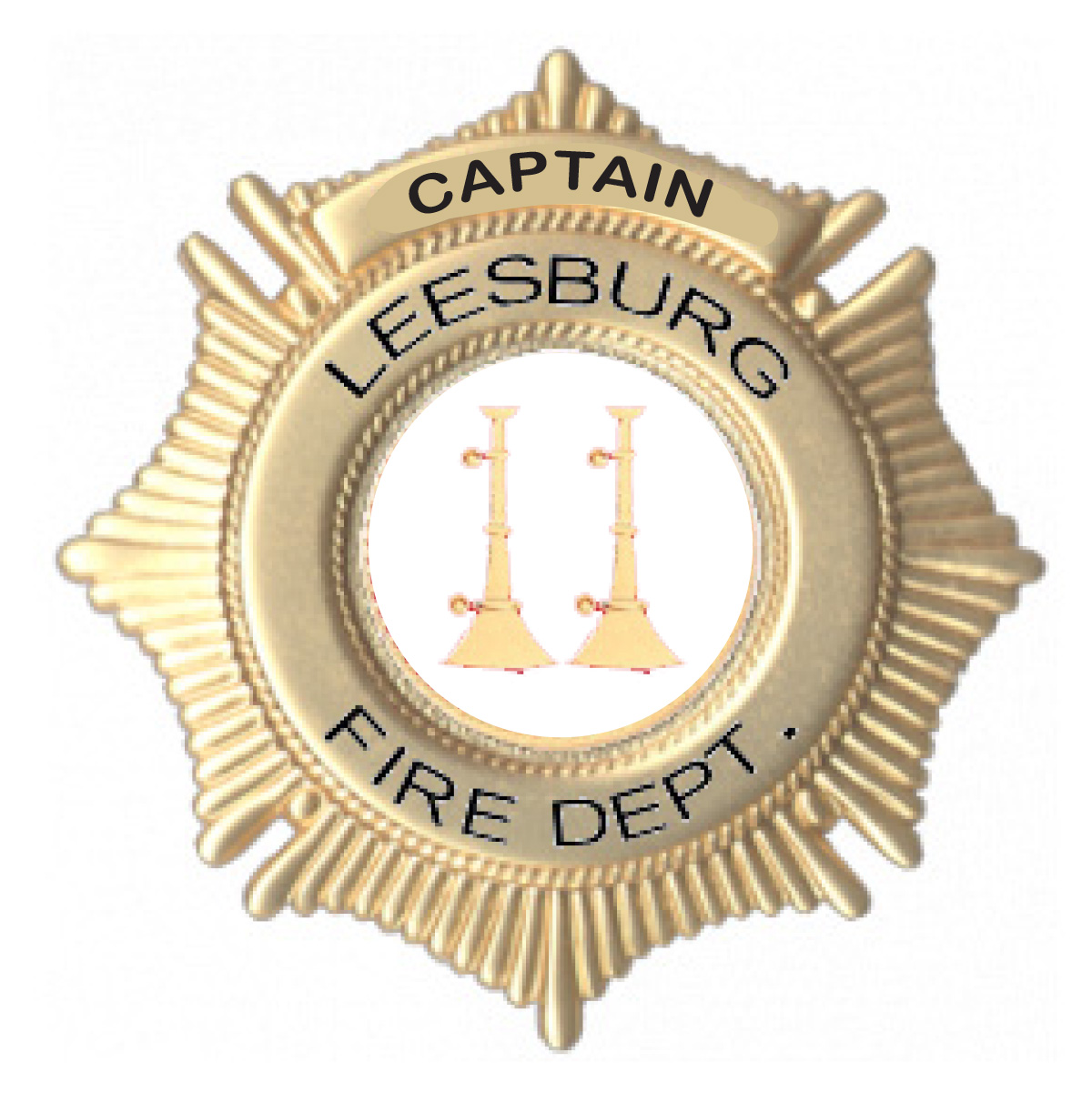 Hat Badge for CAPTAIN